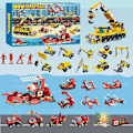 Miniatyrbillede 3 af 4: REMAKE Julekalender Arbejdskøretøjer - Julekalender 2024 multifärg Multicolor