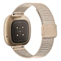 Miniatyrbillede 3 af 5: Fitbit Versa 3 / Sense armbånd i rustfrit stål Guld