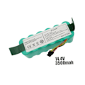 Miniatyrbild 1 av 5: REMAKE 14.4V 3500 mAh Ni-Mh Batteripaket för Ariete Briciola 2711 2712 2717 Robotdammsugare Reservdelar