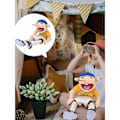Miniatyrbild 4 av 5: Jeffy Dock Puppet Mjuk plysch Handdocka för lekstugan, barnpresent till födelsedag jul halloweenfest