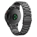 Miniatyrbild 3 av 5: Teknisk skyddshölje i rostfritt stål för Garmin Fenix 5 / 6 / 6 Pro / 7 Svart