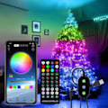 Miniatyrbilde 2 av 4: Julebelysning med over 100 lysmoduser, 10m 100 LED-lys