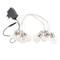 Pikkukuva 3 / 5: LED-valoketjut jouluun, häihin ja puutarhan koristeluun 100~240V EU-pistoke (lämmin valkoinen)
