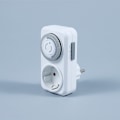 Miniatyrbild 2 av 3: Timeruttag, mekanisk plug-in timer, energibesparing 30 minuter till 24 timmar
