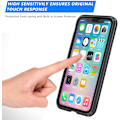 Pikkukuva 5 / 7: iPhone X/XS -kotelo näytönsuojalla, musta