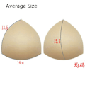 Miniatyrbillede 3 af 5: REMAKE 3 Par Triangle BH-Puder BH-Indlæg Skum Bryst Push Up Puder