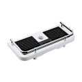 Miniatyrbillede 3 af 6: Brusehylde ABS 32x12 cm Sort/Hvid