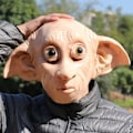 Miniatyrbilde 4 av 5: Halloween Wizarding World Dobby Hus-Elf Maske Maskerade Spøkelsesfest Maske Req