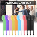 Miniatyrbild 3 av 5: Universellt Skyddande Fodral för Dart Transparent Bekvämt Bärbart Bärbart Dartförvaringslåda Darttillbehör