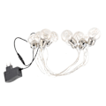 Miniatyrbilde 2 av 5: LED-lyslenke for jul, bryllup, hagedekorasjon 100~240V EU-kontakt (varmhvit)