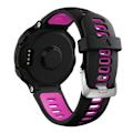 Miniatyrbilde 5 av 5: Garmin Forerunner 735XT / 220 / 230 / 235 / 620 / 630 Silikonklokkearmbånd - Svart / Rose Svart