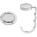 Miniatyrbillede 2 af 5: Håndtaskeholder - Metal Foldbar Taskeholder - Taskeholder Til Bord Eller Skrivebord Håndtaskeophæng