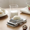 Miniatyrbilde 3 av 5: REMAKE Eggjern av rustfritt stål, oppvaskmaskinsikker, eggdeler, potetskjærer, egg