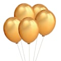 Miniatyrbillede 4 af 5: 100 stk. guld perle latex balloner metalliske helium balloner til bryllup fødselsdagsfest