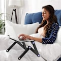Miniatyrbillede 4 af 5: INF Smart justerbart laptopbord 17 tommer Sort
