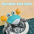 Miniatyrbilde 4 av 5: REMAKE Baby Krabbe Musikkleketøy, Elektronisk Lysende Krypende Leke Med Automatisk null none 1