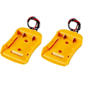 Miniatyrbillede 1 af 5: 2 stk. Batteriadapter til Dewalt 20V batteri 18V Dock strømstik 12 Gauge robotkabler tilslutning