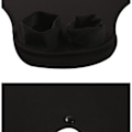 Miniatyrbilde 3 av 3: Havfruefinner for barn, endelte finner, hvalhale-finner, monolitiske finner (svart)