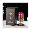 Miniatyrbillede 1 af 4: Led Evig I Glas Valentinsdag Kunstige Blomster Til Dekoration Bryllup Nytår Gaver A