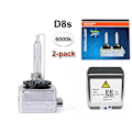 Miniatyrbillede 1 af 4: Xenonlamper D8s +50% 6000k xenonlamper PK32d-1 HID 2-pak