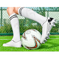 Miniatyrbilde 4 av 6: Fotballstøvler for menn og kvinner, innendørs/utendørs, store gutter, AG/FG hvit 43 White