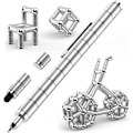 Pikkukuva 3 / 8: Luovasti suunniteltu metallimagneettinen kynä - rentouttava fidget-kynä Black