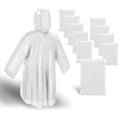 Miniatyrbild 2 av 5: 10 st Regnskydd med Huva Transparent Regnskydd Engångsregnskydd Regnskydd