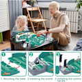 Miniatyrbillede 3 af 5: REMAKE Fodboldspil til to: Interaktivt fodboldspil med bord, bolde og banen.