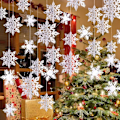 Miniatyrbild 1 av 4: Juldekoration Snöflinga Dekoration För Vinter Jul, 12 Stycken 3d Glansiga Vita Snöflingor, Jul, Vinter, Sagoland, Semester, Nyår