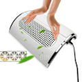 Miniatyrbild 5 av 5: REMAKE Nagelsugdammsugare, 40W Nagelsugdammsugare Fläkt Nagelrengöring för Manikyr Akryl Gelnaglar - Nagel
