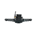 Miniatyrbillede 3 af 4: V9 Enkelt Stativ Justerbar Bipod Tripod Sort i Aluminium