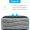 Miniatyrbilde 4 av 5: Utskiftbare Vaskbare Moppeputer for Irobot Braava Jet M6
