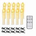 Miniatyrbilde 2 av 3: Lys LED Nyttårs Flammeløs Fjernstyrt Juletre Dekorasjonslys Banban