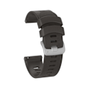 Pikkukuva 5 / 5: Garmin Forerunner 245 yksinkertainen silikoniranneke - Harmaa Hopeaharmaa