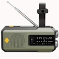 Miniatyrbild 1 av 5: Handvevad Radio Bärbar AM/FM, Väderradio Nöd