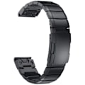 Miniatyrbilde 5 av 5: REMAKE Tech-Protect Garmin Fenix 3/5X/6X/7X Armbånd Rustfritt Svart