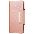 Miniatyrbillede 2 af 5: SKALO Samsung S21 FE DOLIZMA 2 i 1 Magnetisk Wallet Case - Rosè