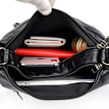 Miniatyrbild 3 av 4: REMAKE Dam Messenger Bag i PU-Läder Axelremsväska Plånbok Dam Crossover