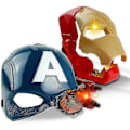Miniatyrbilde 3 av 5: REMAKE Kryc Marvel Avengers 4 Iron Man Captain America Maske Lys Lyd Åpen Ansiktshjelm Maske For Barn Halloweenc A Thsidne