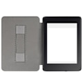 Miniatyrbild 3 av 3: TPU Handskyddande Texturerat Skyddande Fodral Anti-Fingeravtryck Vattentätt för Kindle Kindle 2022 Grå 19 x 14 x 1cm