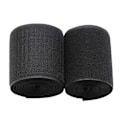 Miniatyrbillede 1 af 5: Ekstra bred velcro (10 cm x 2 m), til syning af stofkanter, ikke-klæbende sort nylon til kabelstyring, syning, hjem DIY og mere...