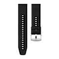 Miniatyrbillede 3 af 4: Silikon urrem til Huawei watch GT4 46mm Garmin/Samsung Sort