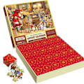 Miniatyrbillede 2 af 3: Puslespil Julekalender 2024, 1008 Puslespilsbrikker 24 Dage Legetøjsbutik Puslespil TOY SHOP Jule Nedtælling Julekalender D