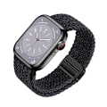 Miniatyrbillede 2 af 3: Starlight Nylon Flettet Urrem til Apple Watch Sort