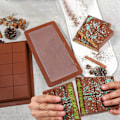Miniatyrbillede 4 af 5: REMAKE 2-pak chokoladeforme, silikoneform til chokolade A