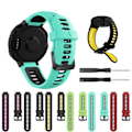 Miniatyrbillede 3 af 5: Garmin Forerunner 735XT / 220 / 230 / 235 / 620 / 630 Cool Silikon Urrem - Rød / Sort Rød
