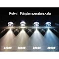 Miniatyrbillede 4 af 4: Xenonlamper D8s +50% 6000k xenonlamper PK32d-1 HID 2-pak