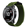 Pikkukuva 7 / 8: Kellon ranneke 22 mm Garmin Fenix 5/6/7 Forerunner Approach Nylon -kelloille