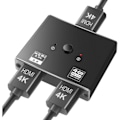 Pikkukuva 2 / 5: HDMI 2.0 -kytkin 2 sisään 1 ulos 4K HDMI-jakaja 1 sisään 2 ulos
