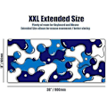 Miniatyrbillede 3 af 5: Kraken Keyboards Xxl Gaming Mousepad - Professionelt Håndlavet Mousepad - Gaming Desk Mat - 36 \" X 16 \" Udvidet Mousepad (Is)